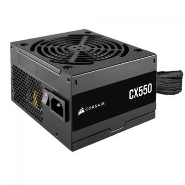 Imagem de Fonte Gamer Corsair CX550 550W 80 Plus Bronze PFC Ativo ATX