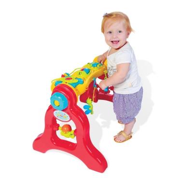 Imagem de Centro de Atividades Infantil Play Gym 3 em 1 com Som para Bebê Deitado Sentado e em Pé Maral