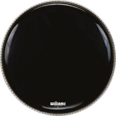Imagem de Pele de Bumbo 22 Polegadas com Anel Interno Clear W1SC para Som Encorpado e Equilibrado Evan Williams