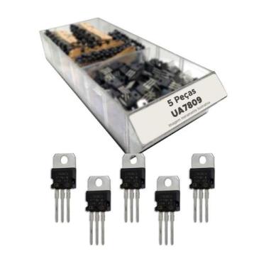 Imagem de 5x C.I. Ua7809 = Ua 7809 = 7809 Regulador Metálico - CHIPSCE, 5