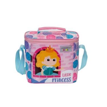 Imagem de Lancheira Térmica Escolar Infantil Container Kids Dermiwil, Princesas 