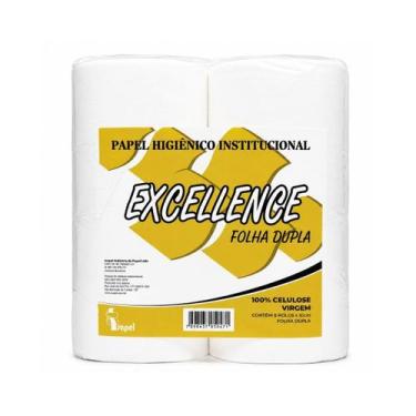 Imagem de Papel Higienico Rolao 200m Isapel Excellence 8 Rolos