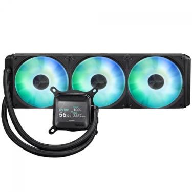 Imagem de Water Cooler Asus Prime LC 360 ARGB LCD, 360mm, Intel/AMD, Com Diplay 