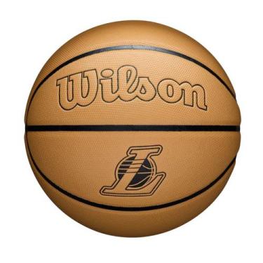 Imagem de Bola de Basquete Wilson NBA Team Toffee LA Lakers 7