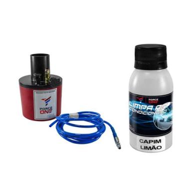 Imagem de Nebulizador Ar Condicionado Automotivo Higienizador + Aroma - Force On