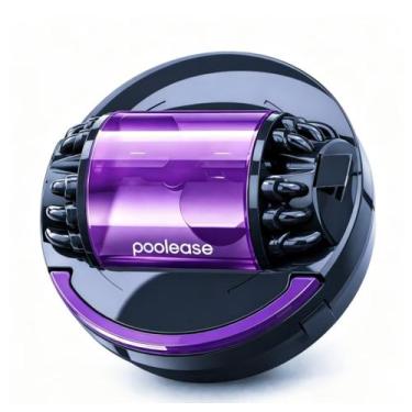 Imagem de Robô Aspirador de Piscina Poolease X1 Sem Fio com Motor Duplo 100min