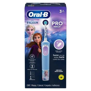 Imagem de Escova Elétrica Dental Infantil Frozen Pro Kids Oral-B - Oral - B