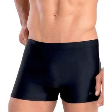 Imagem de Sunga Boxer Lisa com Bordado 300.116 Mash, Preto, M