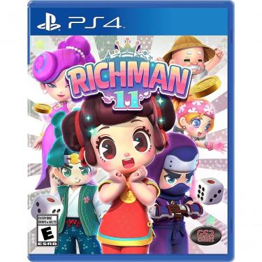 Imagem de Jogo GS2 Games Richman 11 Playstation 4 Midia Fisica Multiplayer Familia Preto