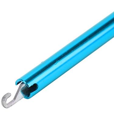 Imagem de Removedor de anzol de aço inoxidável, removedor de peixe, para uso ao ar livre Equipamento de pesca de isca Adulto Crianças Amante de pesca Mar/Pesca fresca(azul)