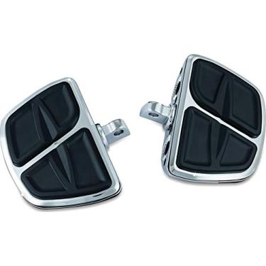 Imagem de Kuryakyn 7610 Motorcycle Accessory: Kinetic Mini Board Floorboards with Male Mount Adapters, Chrome, 1 Pair