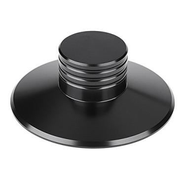 Imagem de Estabilizador de registro, Estabilizador de metal preto portátil para toca-discos para chassi para alto-falantes para CD player(Preto)