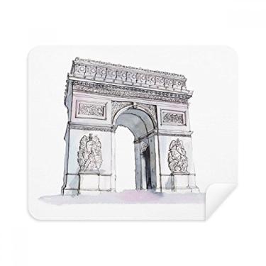 Imagem de Arc De Triomph em Paris, França, pano de limpeza, 2 peças, tecido de camurça