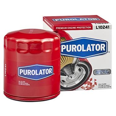 Imagem de Purolator Filtro de óleo giratório premium para proteção do motor L10241, vermelho