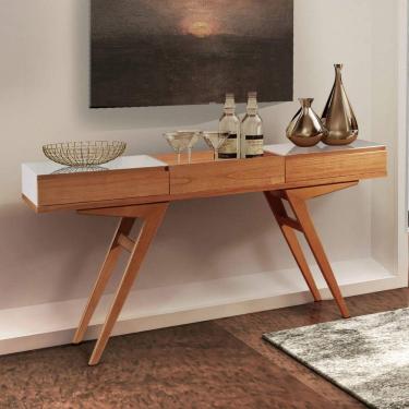 Imagem de Aparador 3 Gavetas Realeza Matos e Lopes Cinamomo/Off