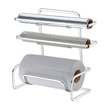 Imagem de Suporte para Rolo Papel Toalha/Alumínio/Pvc Capriccio 33 cm