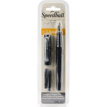 Imagem de Speedball CANETA CALIGRAFICA 1,5MM 2901 TINTEIRO,Preto