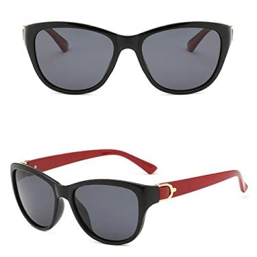 Imagem de Óculos de sol de luxo design olho de gato polarizados masculinos femininos elegantes óculos de sol femininos para condução Óculos de sol, C3, polarizados