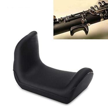 Imagem de Protetor de Almofada de Descanso de Polegar para Clarinete de Borracha 2 Peças Almofada de Oboé Confortável de 1,45-1,75 cm Almofada de Descanso de Dedo de Polegar para Instrumentos de Clarinete de Oboé (1,5 mm + 3,5 mm)