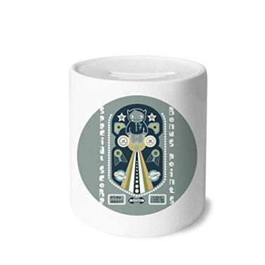 Imagem de DIYthinker Universe and Alien Monster Money Box Ceramic Coin Case Piggy Bank Gift