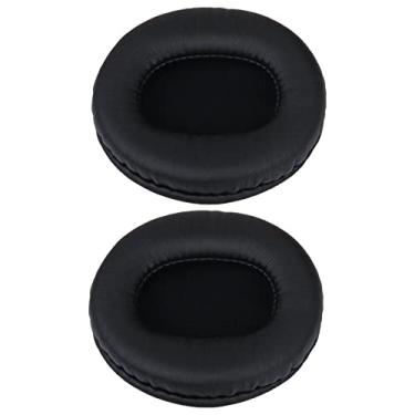 Imagem de MOOKEENONE Almofadas auriculares de couro PU sem fio para fones de ouvido Audio-Technica Ath-m40x M50M50S M20 M30 M40 ATH-SX1