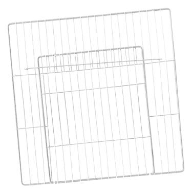 Imagem de Portátil porta cercadinho para animais de estimação, DIY suprimentos de painel de ferro, cerca de expansível, ferro para cercamento, Grade Densa Branca