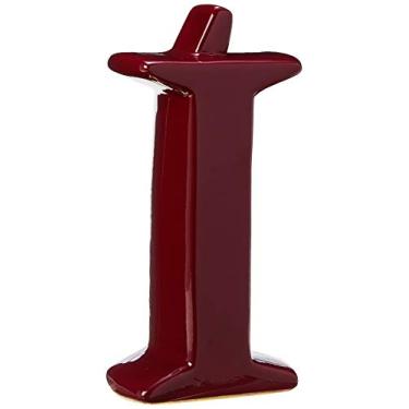 Imagem de Letra Í Decorativa Com Acento Ceramicas Pegorin Marsala