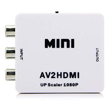 Imagem de Conversor de AV RCA Audio Video p/HDMI Full HD 1080p AV2HDMI