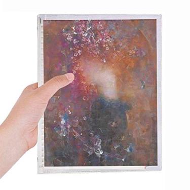 Imagem de Flower Story XJJ Caderno de pintura a óleo com folhas soltas para diário recarregável