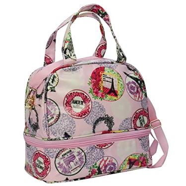 Imagem de Bolsa Feminina Necessaire Térmica Paris Rosa CBRN16730