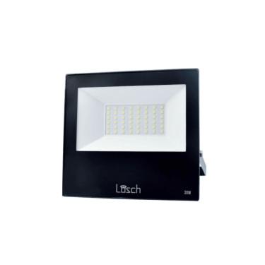 Imagem de Refletor Led 30w Bivolt 3000k IP-65 Ref.40763 Preto - Losch