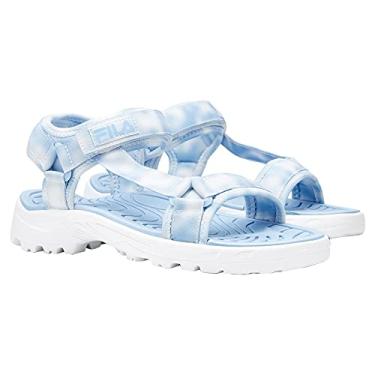 Imagem de Fila Women's Andros River Adjustable Strap Sandal (Blue Tie Dye, Size 6)