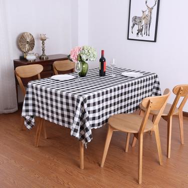 Imagem de Toalha de mesa do faroeste em casa de estilo simples, pano de piquenique retangular para restaurante