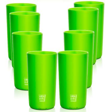 Imagem de 8 Copos Eco Green Cups 280ml