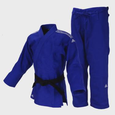 Imagem de Kimono Judô adidas Quest J690 Azul e Branco
