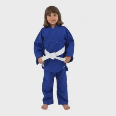 Imagem de Kimono Infantil Torah Judô E Jiu Jitsu Azul