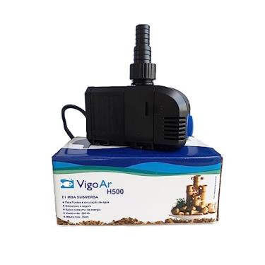 Imagem de Bomba Submersa Fonte H500 VigoAr Cascata Aquario Oxigena 110v