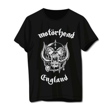 Imagem de Camiseta Motorhead Preta Banda De Rock Unissex