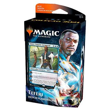 Imagem de Kit 5 Decks Magic: The Gathering Coleção Básica Core Set 2021 Planeswalker Wizard of the Coast - SUIKA