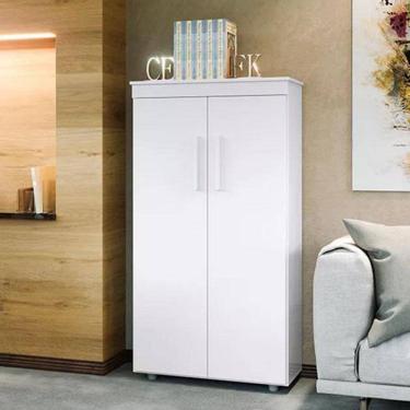 Imagem de Cômoda 2 Portas Advantage Batrol Móveis Branco