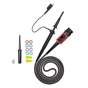 Imagem de menolana Sonda de osciloscópio universal Sonda de clipe de osciloscópio digital de alta tensão 2kv 100:1 Sonda de teste com kits de acessórios para auxiliar na