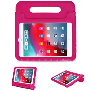 Imagem de Capa Infantil Maleta Compatível Para iPad Mini 1 2 3 A1432 A1454 A1455/A1489 A1490 A1491/A1599 A1600 (2012-2014)-ROSA,Anti imapcto,EVA, Emborrachada, Leve
