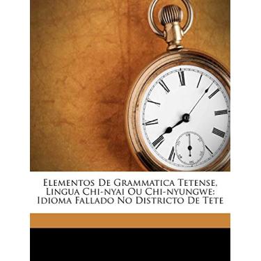 Imagem de Elementos De Grammatica Tetense, Lingua Chi-nyai Ou Chi-nyungwe: Idioma Fallado No Districto De Tete