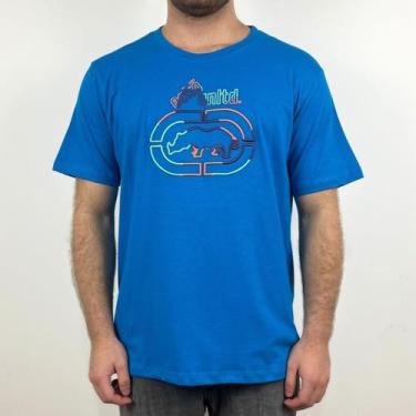 Imagem de Camiseta Ecko Bordado Azul - Ecko Unltd