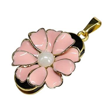 Imagem de 128 GB Modelo Flor USB 2.0 Flash Drive Memory Stick Stitch Pen Drive Armazenamento de Dados Pen Drive USB Jump Drive (Rosa)