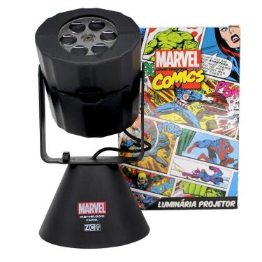Imagem de Luminária Projetor Logos Dos Super-Heróis Avengers