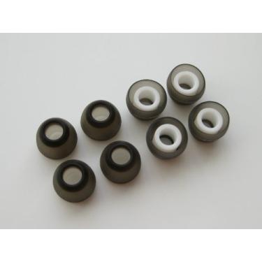 Imagem de Conjunto de 8 fones de ouvido intra-auriculares de reposição para conforto ergonômico pequeno (S) compatível com fones de ouvido intra-auriculares Philips SHE, SHO, SHS, SHQ, SHB Series