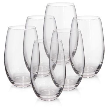 Imagem de Jogo de Copos Redondos em Vidro 330ml 6 Peças Gourmet Mix