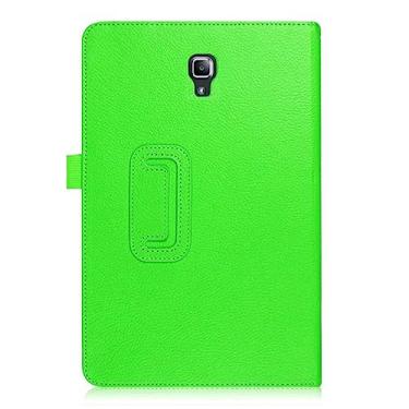 Imagem de ZZOUGYY Capa de tablet para Samsung Galaxy Tab S4 10,5 T830 T835 T837 4G LTE (versão 2018), capa de couro leve com suporte ultrafino para Galaxy Tab S4 10,5 SM-T830 T835C T837V (verde-lítio)
