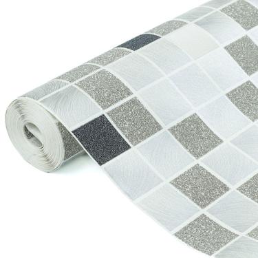Imagem de Papel de Parede Vinilizado Quadriculado DK-0332 - 0,53x10M (± 3%)